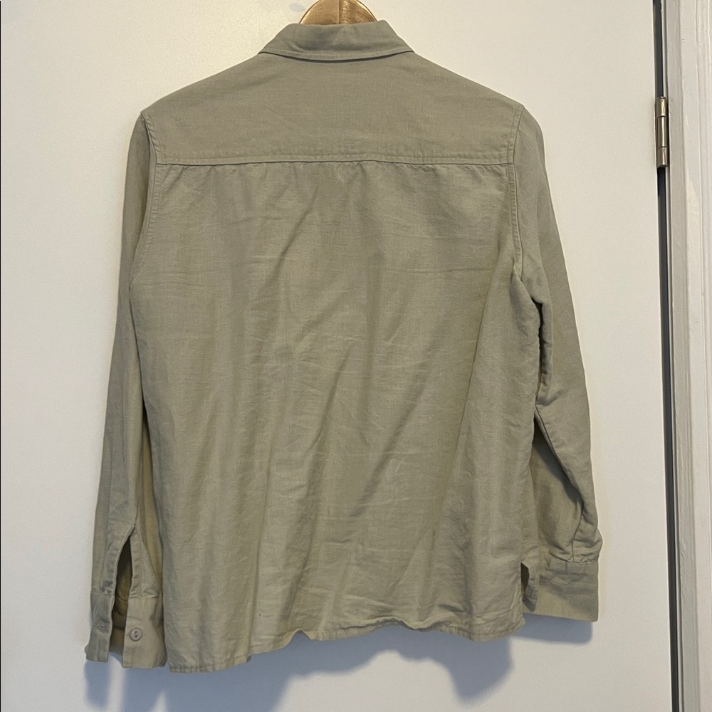 Ali Golden linen shirt - Picture 3 of 3